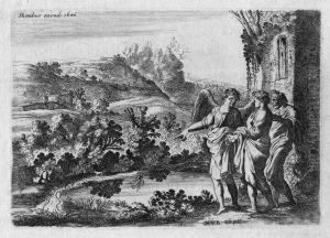 Die Geschichte Von Tobias by Moyses or Moses Matheusz. van Uyttenbroeck