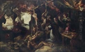 The Temptation Of St. Anthony by Frederik van Valkenborch