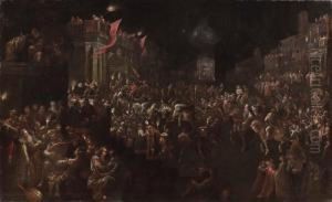 Carnevale Veneziano by Frederik van Valkenborch