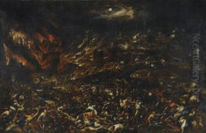 The Sack Of Troy by Gillis van Valckenborch