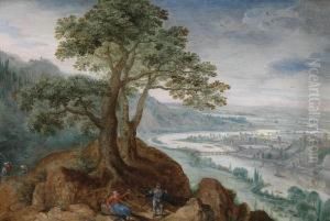 View From The Postlingberg Across The Town Oflinz