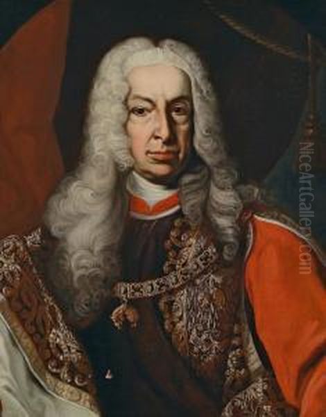 Portrait Of Count Johann Wilhelm Of Wurmbrand-stuppach - view 1