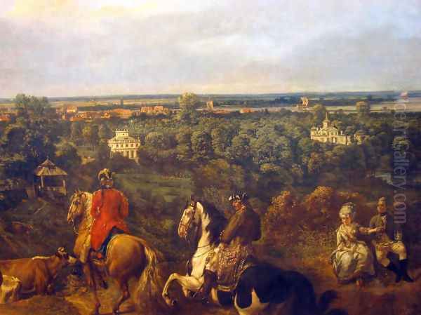 view on Lazienki in Warsaw - view 1