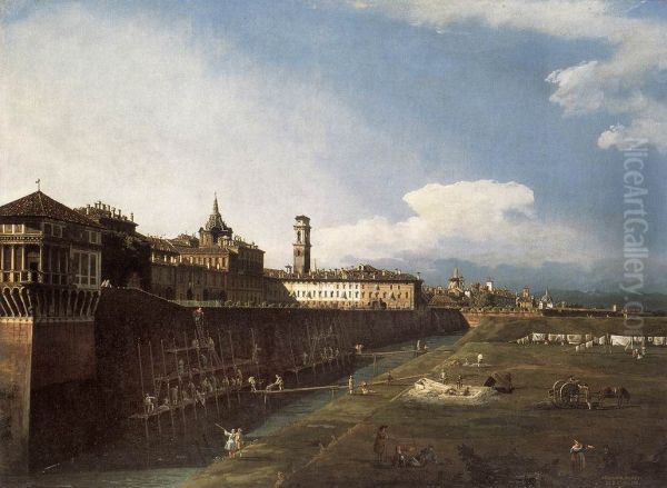 View of Turin near the Royal Palace - view 1