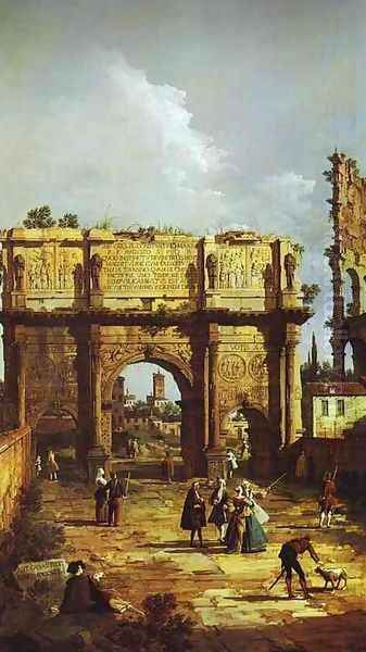 Rome, the Arch of Constantine - view 1