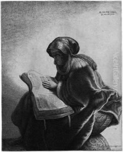 Lesende Frau