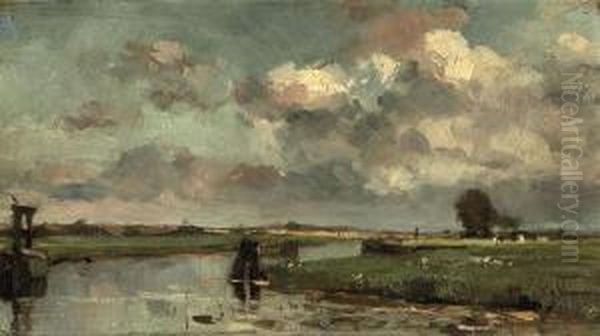 A Polder Landscape In Summer - view 1