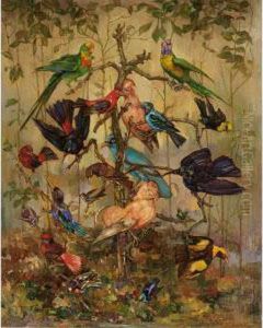 Vogels Van Diverse Pluimage by Marie Van Waning-Stevels