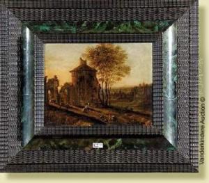 Paysage Anime Aux Ruines by Cornelis Claesz van Wieringen
