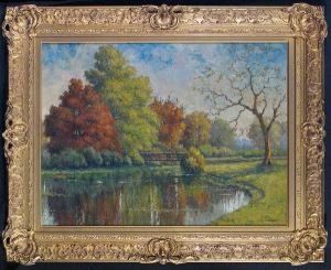 An Autumnal River Landscape