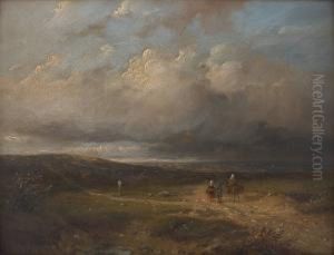 Conversation A Lacroisee Des Chemins by Anthonie Jacobus Van Wyngaerts