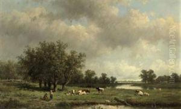 Cows In The Pasture - view 1