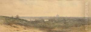 A Panoramic Landscape With Haarlem In The Distance