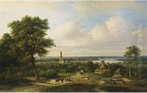 Peasants On A Country Road Near Rhenen