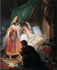 < Beaute Du Harem >. by Antoon Van Ysendyck