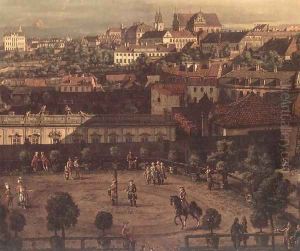 View of Warsaw from the Royal Palace (detail) 2