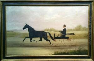 Horsecart And Rider by William Van Zandt