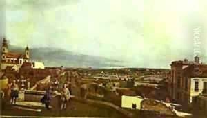 Kaunitz Palace And Park In Vienne 1758-60 by Bernardo Bellotto