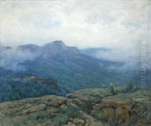 Paisaje De Montana by Joaquin Vancells Y Vieta