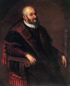 Portrait of an Old Man by Leandro Bassano