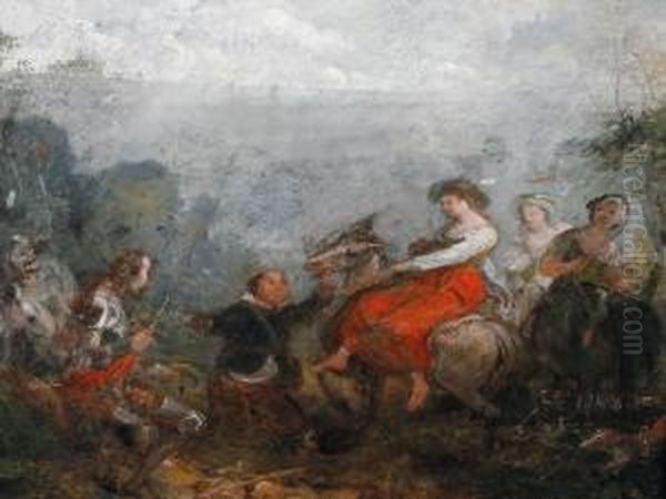 A Scene From Don Quixote - view 1