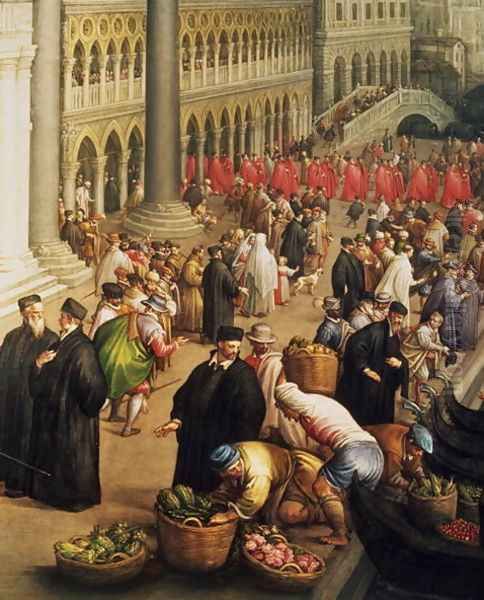 Riva degli Schiavoni, Venice (detail) - view 1