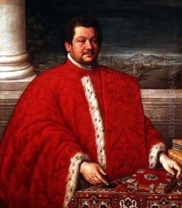 Portrait of a Procurator of St. Mark by Leandro Bassano