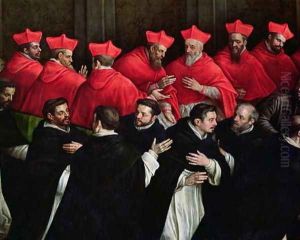 Pope Honorius III by Leandro Bassano