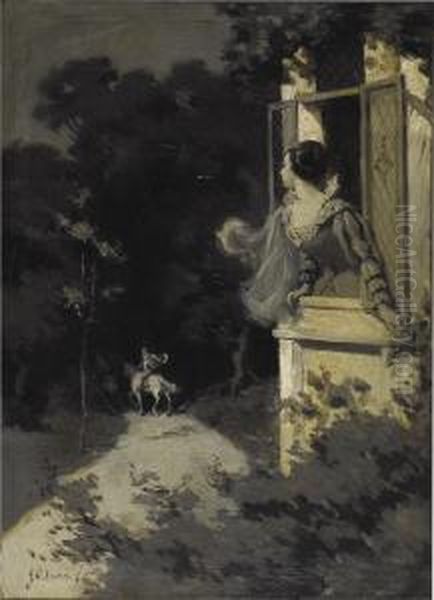 Woman In Window - view 1