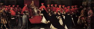 Honorius III Approving the Rule of St Dominic in 1216