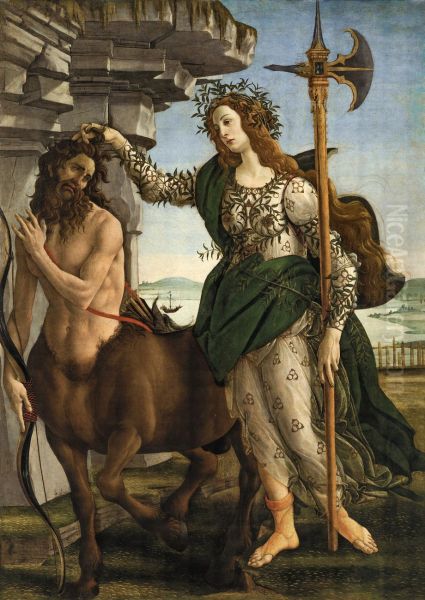 Pallas and the Centaur c. 1482 - view 1