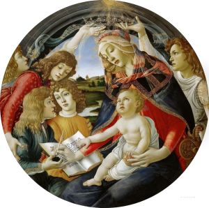 Madonna of the Magnificat (Madonna del Magnificat) 1480-81