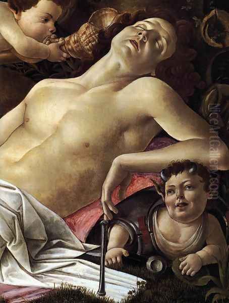 Venus and Mars (detail) c. 1483 - view 1