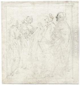 Szenen Aus Dem Leben Des Hl by Francesco Vanni