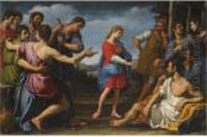 Joseph And His Brothers by Ottavio Vannini