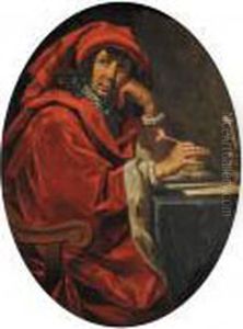 Ritratto Di Gentiluomo In Rosso