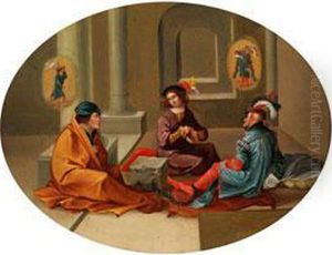 Joseph Deutet Traume Im Kerker by Ottavio Vannini