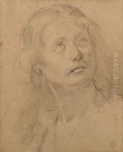 Portrait Of A Young Woman by Ottavio Vannini