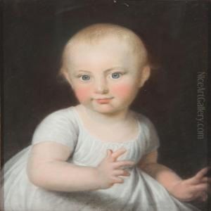 Child Portrait Of Princess Caroline Amalie Of Augustenborg, Later Queen Of Denmark Child Portrait Of Princess Caroline Amalie Of Augustenborg, Later Queen Of Denmark