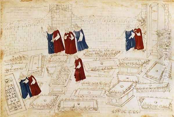 Illustration to the Divine Comedy (Inferno) -2 1480s - view 1