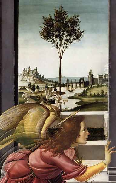 Cestello Annunciation (detail 1), 1489-90 - view 1