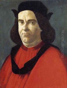 Portrait of Lorenzo di Ser Piero Lorenzi 1490-95