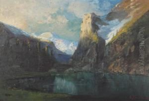 Laghetto In Montagna by Gerelamo Varese