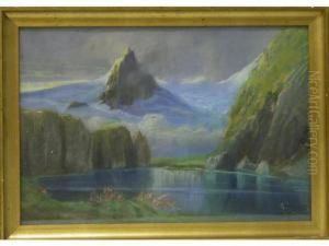 Paysage Alpin by Giacomo Varese