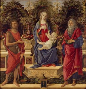 The Virgin and Child Enthroned (Bardi Altarpiece) 1484