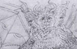 Inferno, Canto XXXIV (detail) 1480s