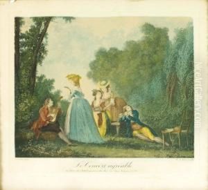 "le Concert Agreable" by Charles Nicolas Varin