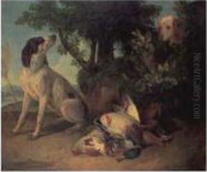 Badin D'apres Francois Desportes by Pierre Adolphe Varin