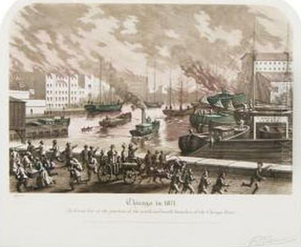 Chicago In 1871 - view 1