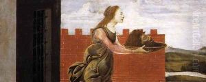 Salome with the Head of St John the Baptist c. 1488 by Sandro Botticelli